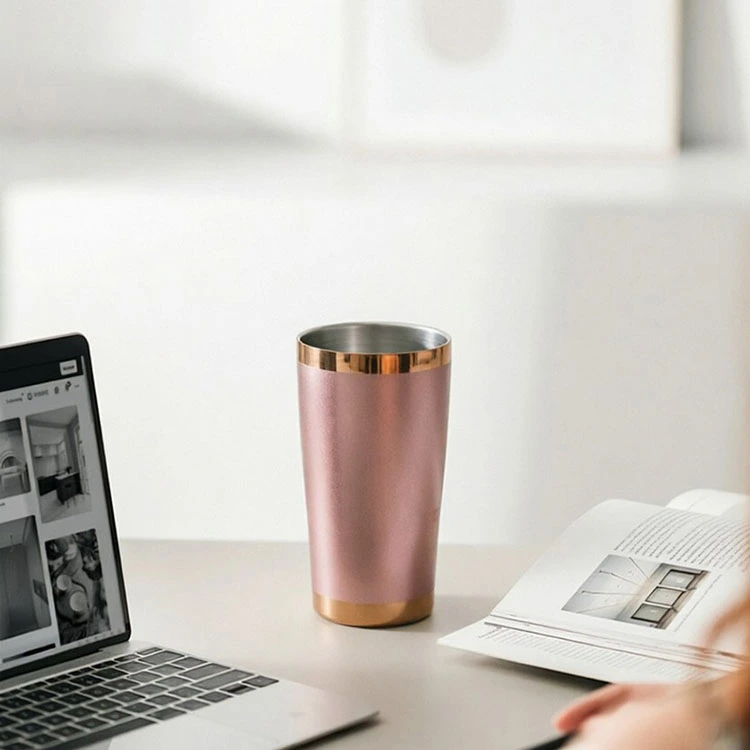 Ice Retention Tumbler With Straw